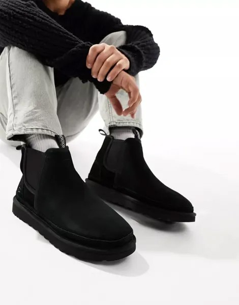 Черные ботинки челси UGG Neumel