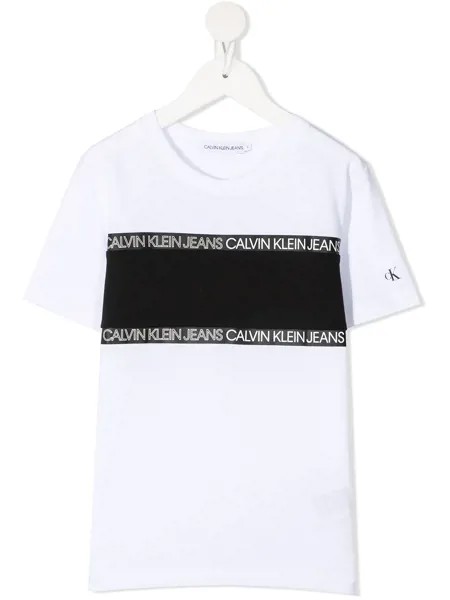 Calvin Klein Kids футболка с логотипом