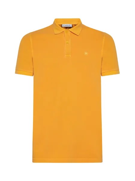 Рубашка поло с короткими рукавами Manuel Ritz, оранжевый