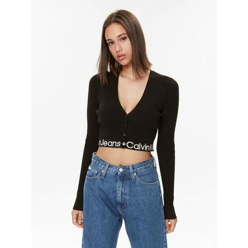 Кардиган Calvin Klein Jeans, размер L [INT], черный