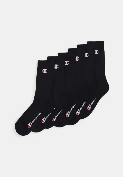 Спортивные носки CREW SOCKS 6 PACK UNISEX Champion, черные