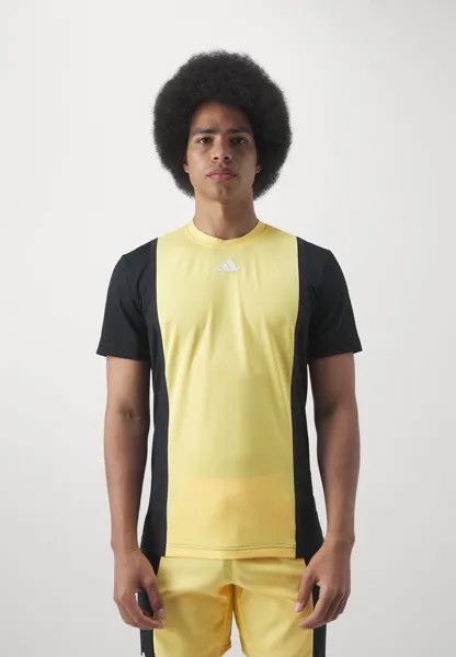 Спортивная футболка Tee Pro adidas Performance, блестящий/черный