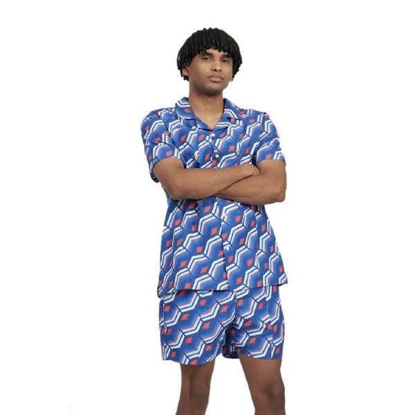 Рубашка с коротким рукавом Umbro Printed, Разноцветный