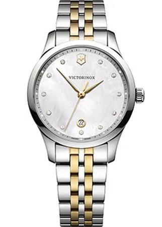 Швейцарские наручные  женские часы Victorinox Swiss Army 241831. Коллекция ALLIANCE