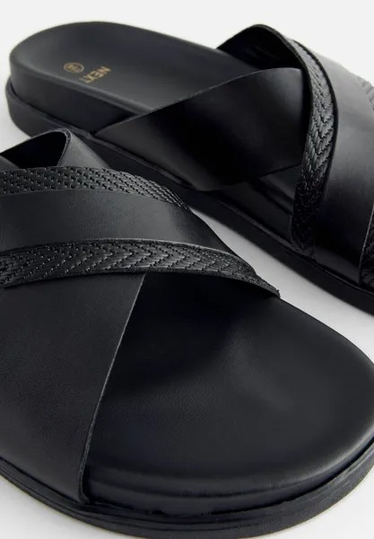 Мюли EMBOSSED CROSS- REGULAR FIT Next, черный