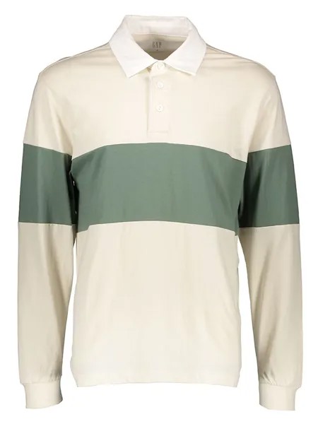 Футболка поло GAP, цвет creme/khaki