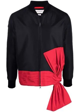 Alexander McQueen бомбер с бантом
