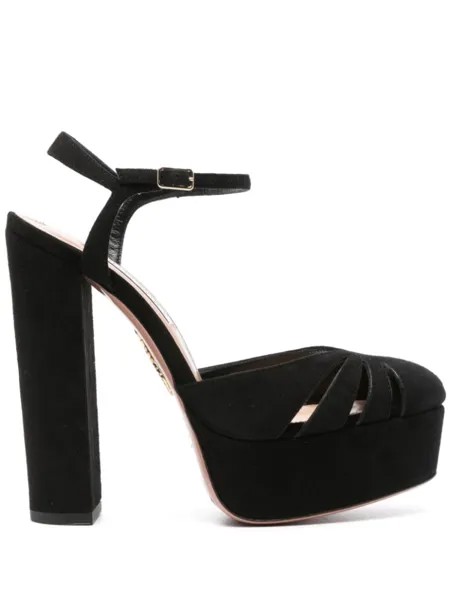 Туфли на каблуке Aquazzura, черный