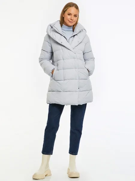 Куртка женская oodji 10203074 синяя 44 EU