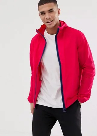 Розовая ветровка с капюшоном Barbour Beacon-Розовый