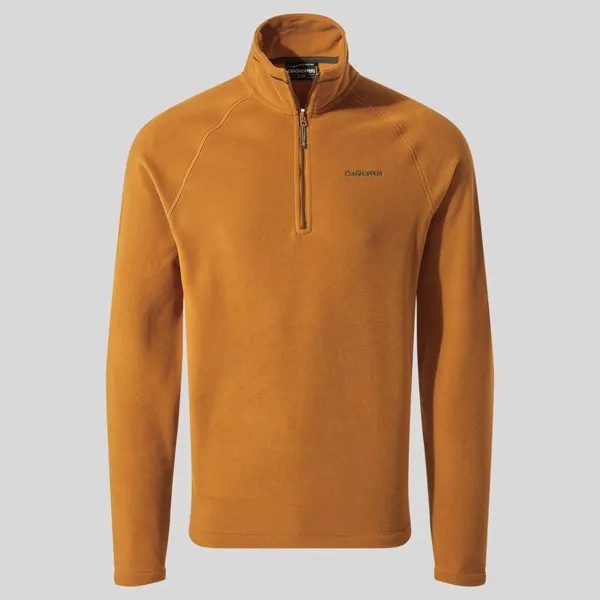 Мужская флисовая куртка Corey для походов с полумолнией на половину молнии CRAGHOPPERS, цвет orange