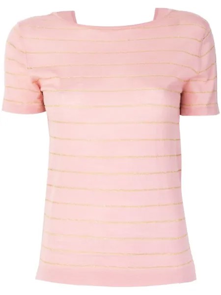 Cashmere Carly вязаный топ с люрексом Cashmere In Love, розовый