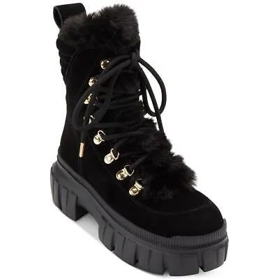 DKNY Женские черные замшевые зимние и зимние ботинки Boots 8 Medium (B,M) BHFO 2010
