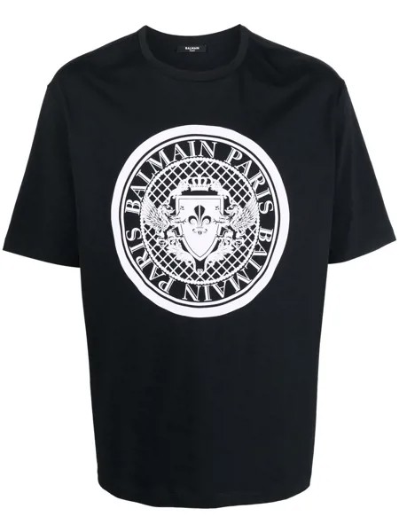 Balmain футболка с логотипом