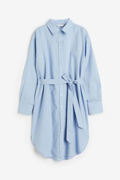 Платье женское H&M 1143719002 голубое 3XL (доставка из-за рубежа)