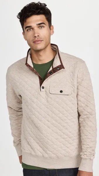 Свитер Faherty Epic Quilted Fleece Pullover