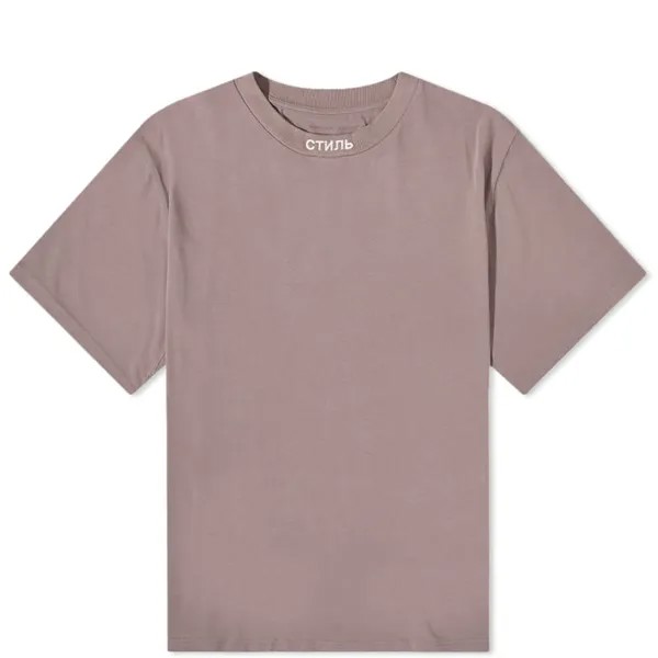 Футболка Heron Preston CTNMB Collar Logo Tee