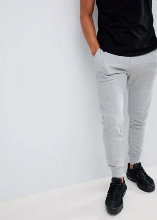 Серые меланжевые спортивные штаны New Look-Серый