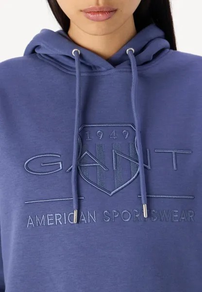 Толстовка с капюшоном TONAL SHIELD HOODIE GANT, роза