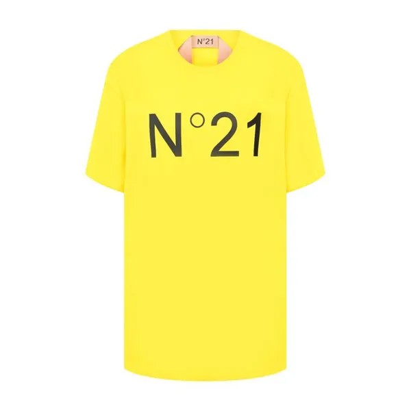 Хлопковая футболка No. 21