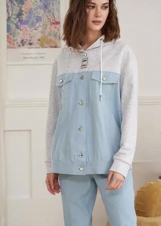 Куртка Fantazia Mod-3898 В цвете: Голубой; Размеры: 50,52,48,44,42