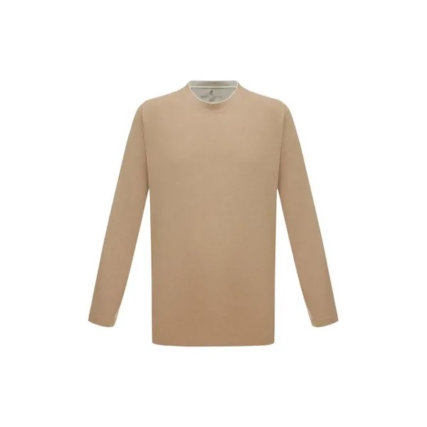 Хлопковый лонгслив Brunello Cucinelli