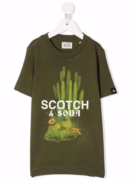 Scotch & Soda футболка с логотипом