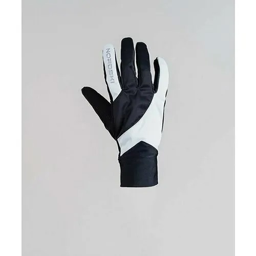 Перчатки Nordski, размер 12, белый, черный
