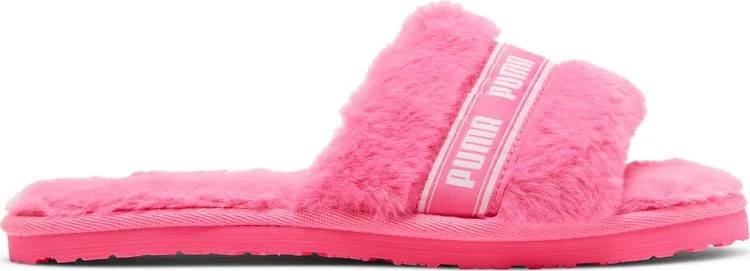 Сандалии Puma Wmns Fluff Slide Fluo Pink, розовый