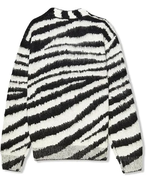 Свитер Stampd Zebra Cardigan, цвет Zebra Print 1