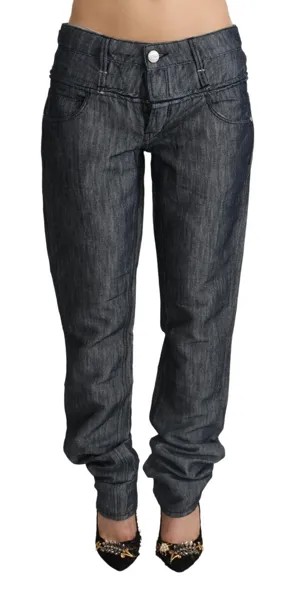 ACHT Jeans Темно-серые прямые джинсовые брюки Ramie со средней широкой талией s. W26 Рекомендуемая розничная цена 250 долларов США.