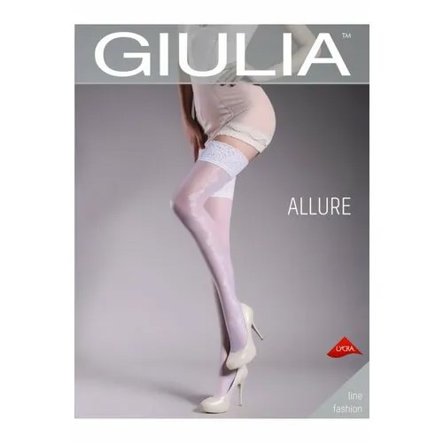 Чулки Giulia Giulia Allure №15, 20 den, размер 2-3, бежевый