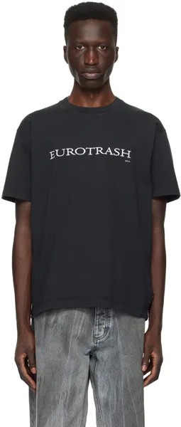 Черная футболка с изображением Леона Eytys, цвет Eurotrash black