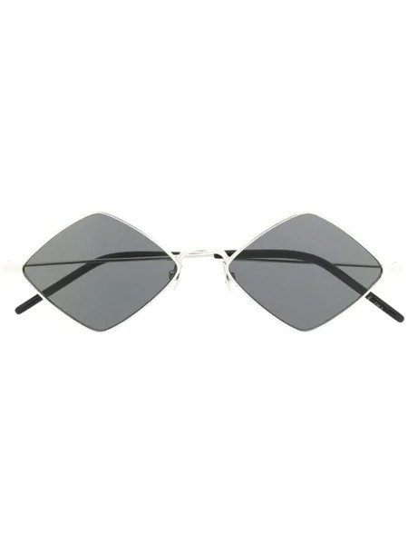 Saint Laurent Eyewear солнцезащитные очки в оправе в форме ромба