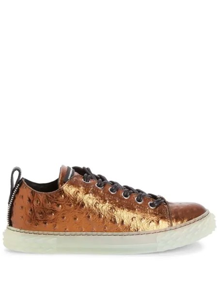 Giuseppe Zanotti кеды Blabber, оранжевый