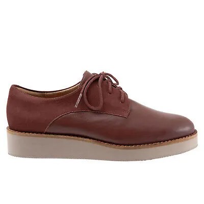 Softwalk Willis S1811-255 Женские коричневые оксфорды и повседневная обувь на шнуровке