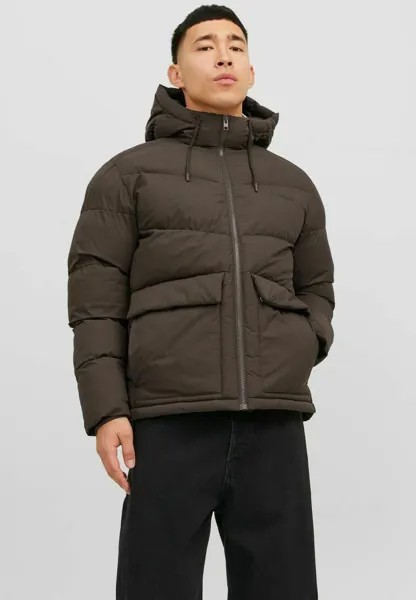 Куртка Jack & Jones JORVESTERBRO PUFFER SN, цвет chocolate brown