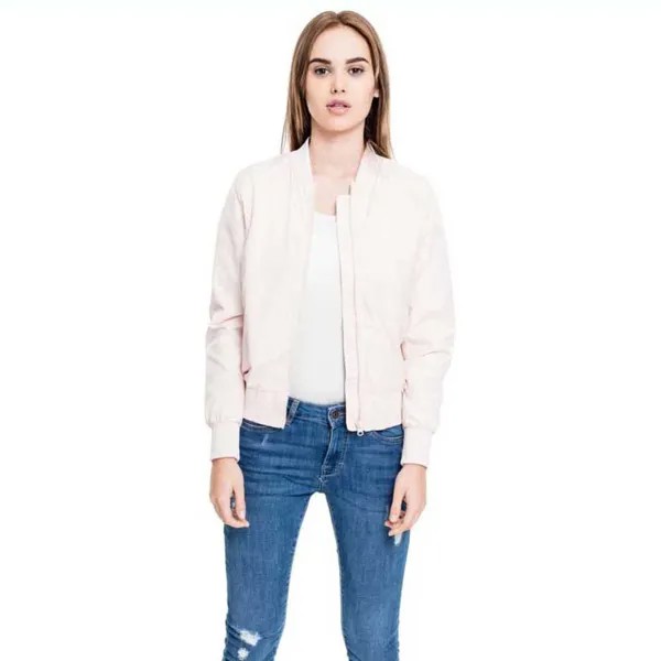 Куртка Urban Classics Light Bomber, розовый