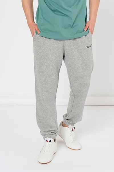 Спортивные брюки с логотипом Champion, серый