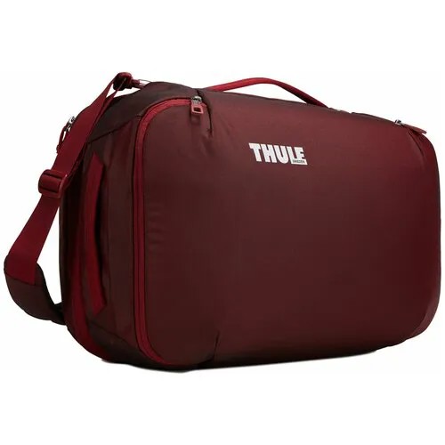 Сумка дорожная сумка-рюкзак THULE 3203445, 40 л, 55х35х21 см, ручная кладь, красный, бордовый