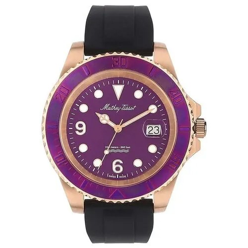 Наручные часы Mathey-Tissot Швейцарские наручные часы Mathey-Tissot H909PVI, черный
