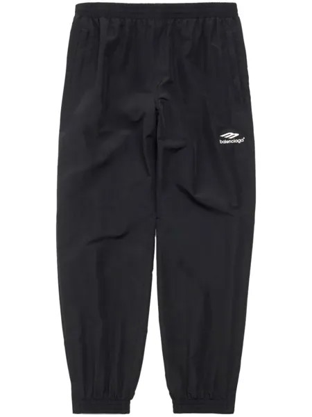 Balenciaga спортивные брюки с логотипом, черный