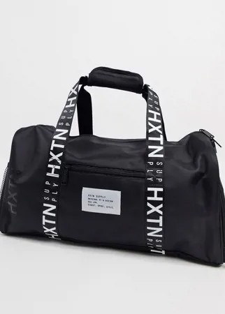 Черная сумка дафл HXTN Supply-Черный