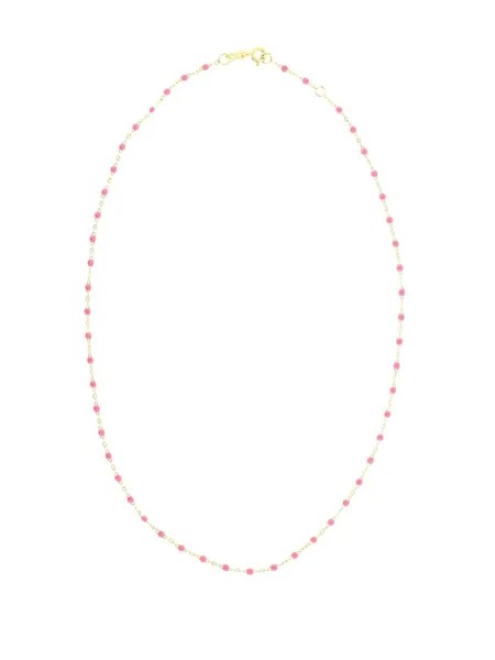 Gigi Clozeau колье Classic Gigi из желтого золота с бусинами