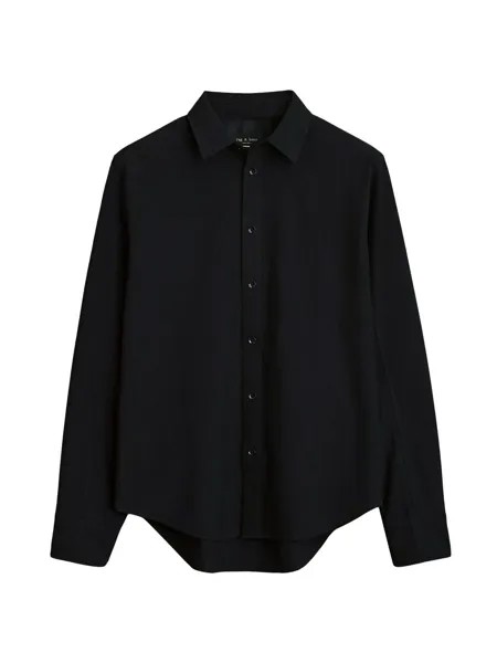 Рубашка Icon Fit 2 Engineered Oxford rag & bone, черный