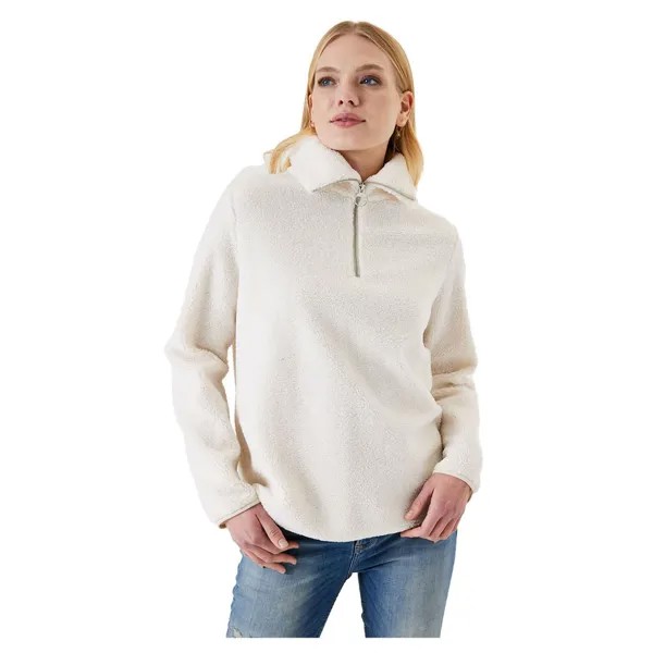 Толстовка Garcia L30262 Half Zip, бежевый