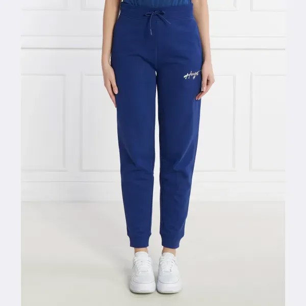 Спортивные брюки свободного кроя Easy Jogger 3 Hugo, синий