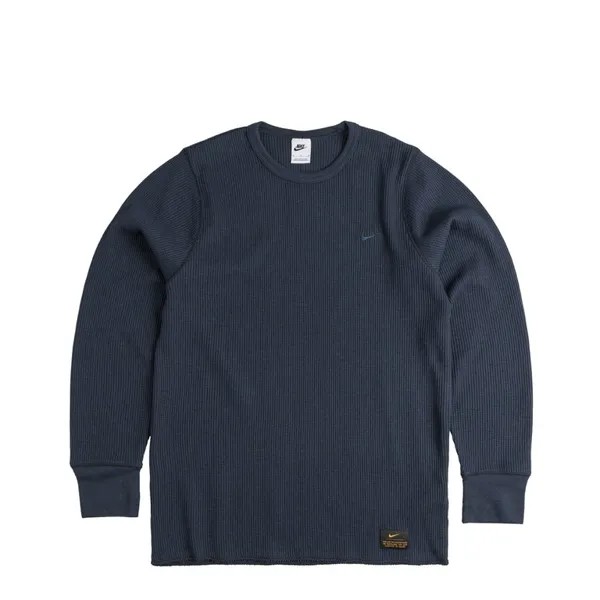 Футболка Life Heavy Waffle Longsleeve Nike, черный