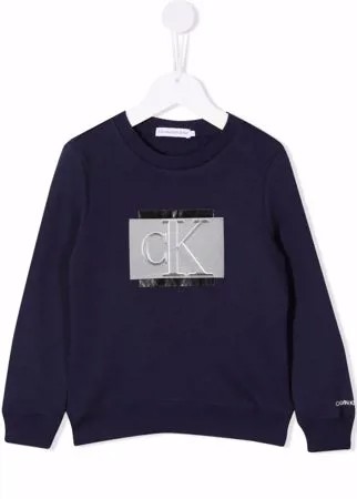 Calvin Klein Kids толстовка с принтом и логотипом
