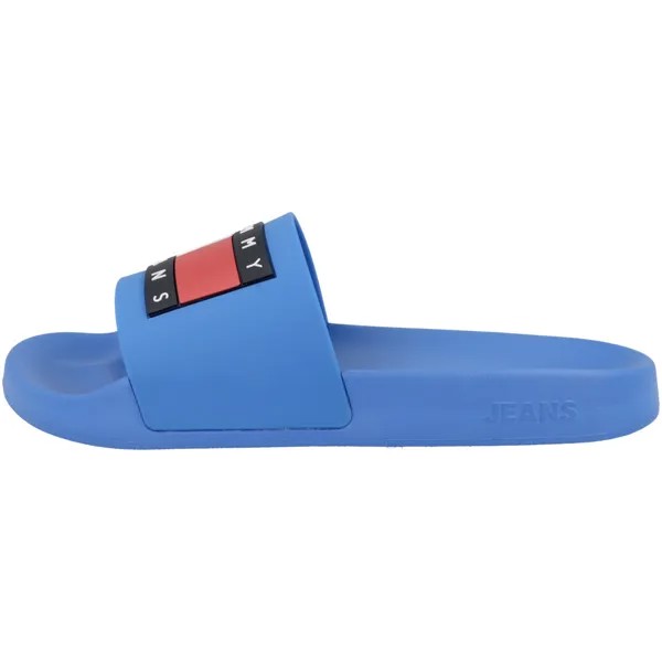 Мюли Tommy Hilfiger Badelatschen Tommy Jeans Flag Pool Slide Essentials, синий